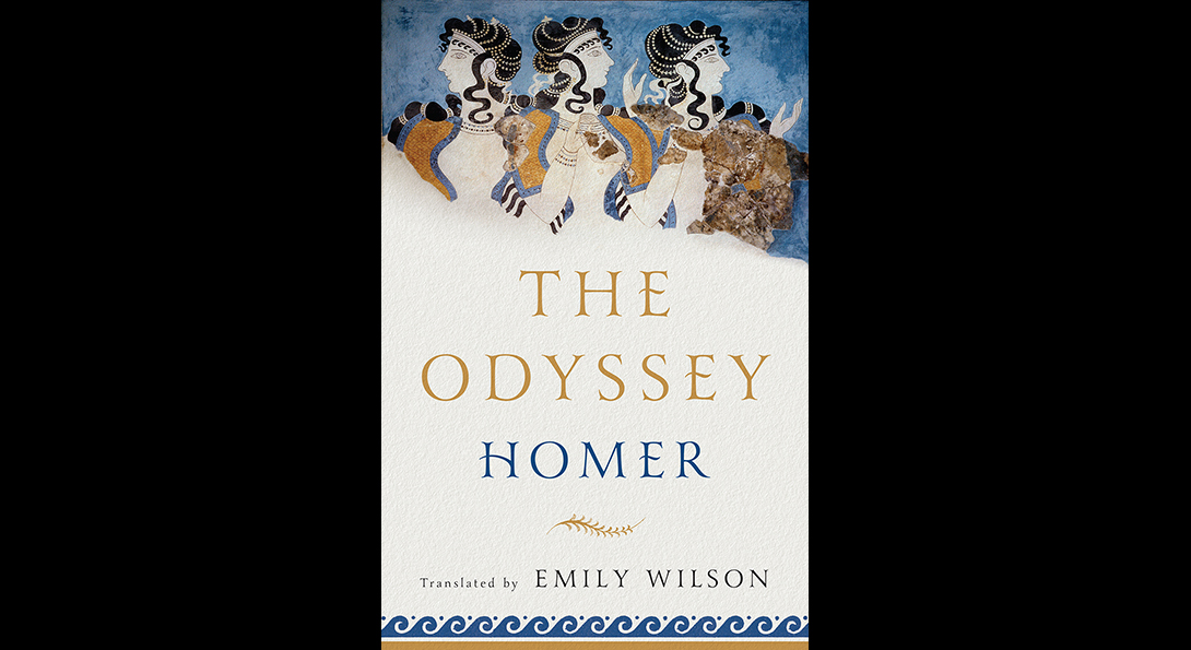 cover of Emily Wilson's translation of The Odyssey
